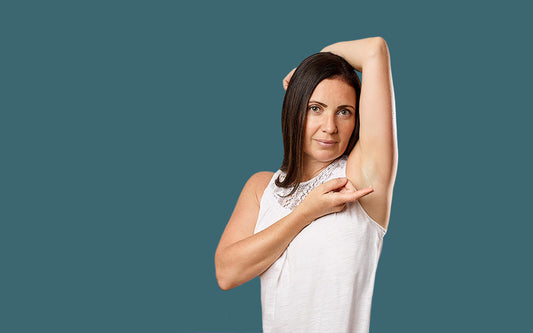 benefits of switching to natural deodorant girl with armpit